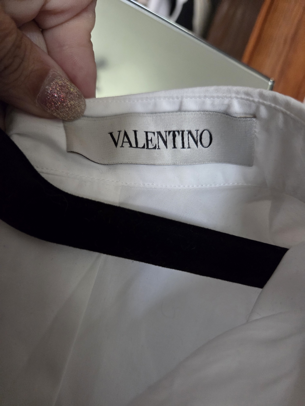 Valentino Tie Neck Blouse - Picture 3 of 11
